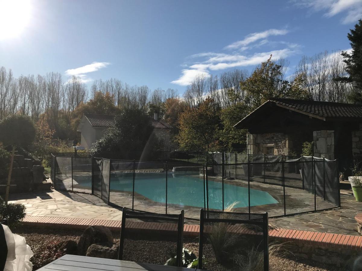 Hotel Les Genets Orleat Exterior foto