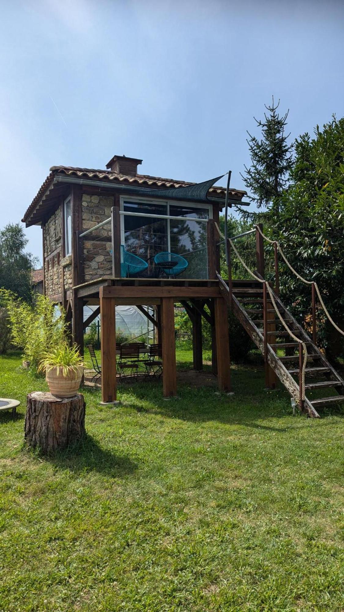Hotel Les Genets Orleat Exterior foto