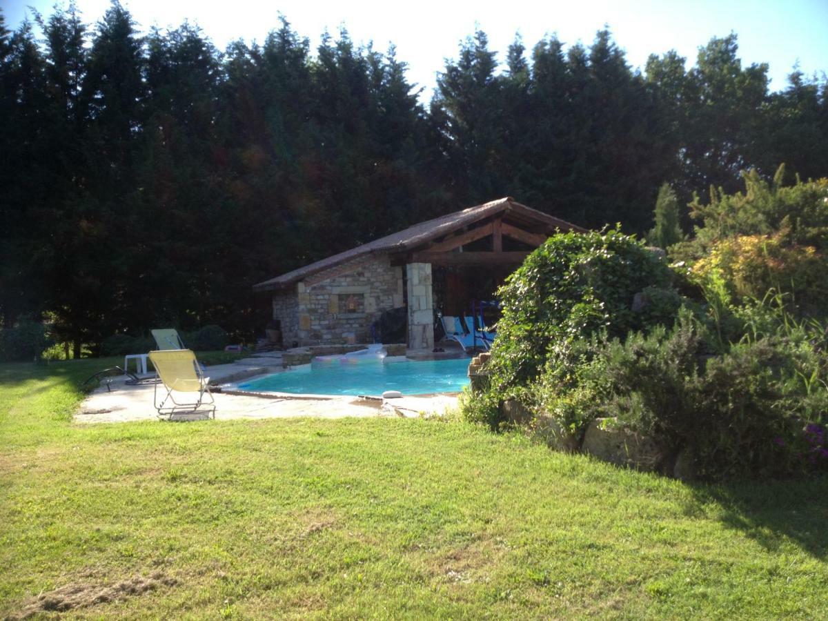 Hotel Les Genets Orleat Exterior foto